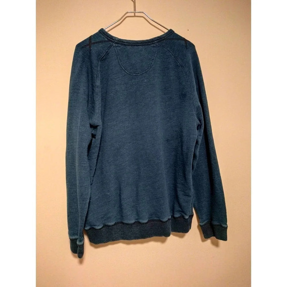 Tommy Bahama Size Medium Dark Blue Cotton Sweatshirt GUC - Picture 3 of 7